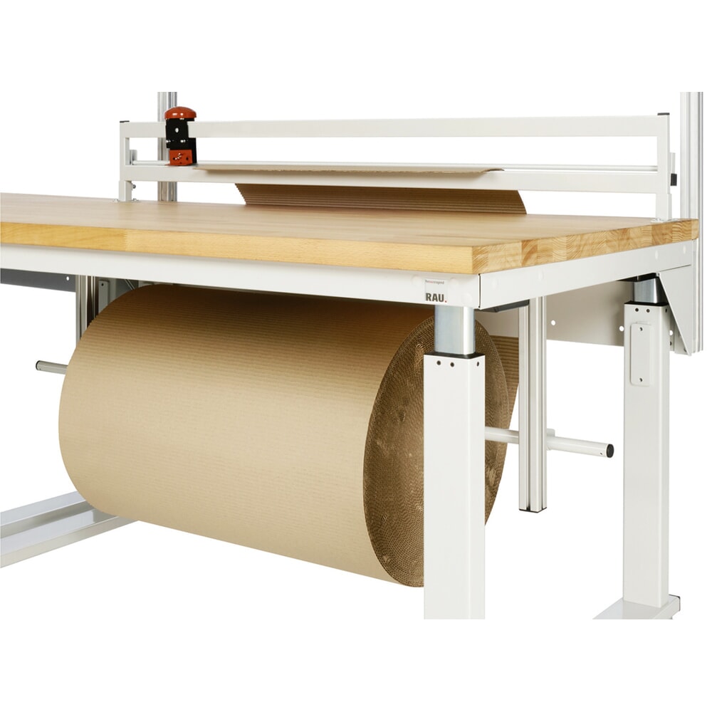 Číslo obrázku produktu 2: Odvíjecí jednotka pro balicí stůl RAU, k montáži pod pracovní desku, VxŠxH 480 mm x 1010 mm x 360 mm