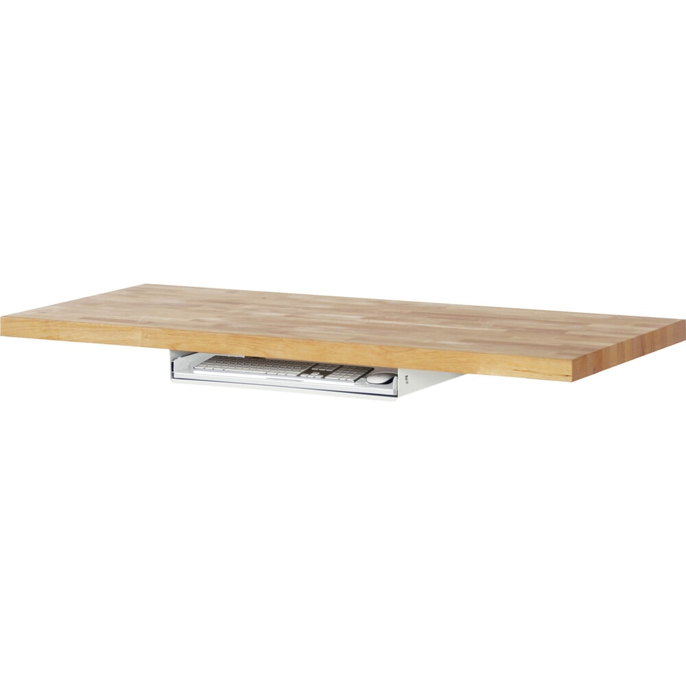 Číslo obrázku produktu 3: Zásuvka na klávesnici pro balicí stůl RAU, šeď světlá, VxŠxH 85 mm x 640 mm x 485 mm