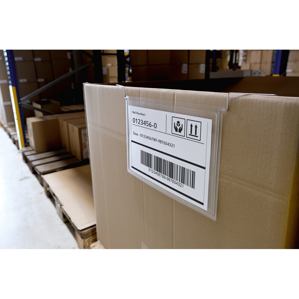 Číslo obrázku produktu 6: DURABLE kapsa na dokumenty s drátěnými závěsy, DIN A4 na šířku, otevřená