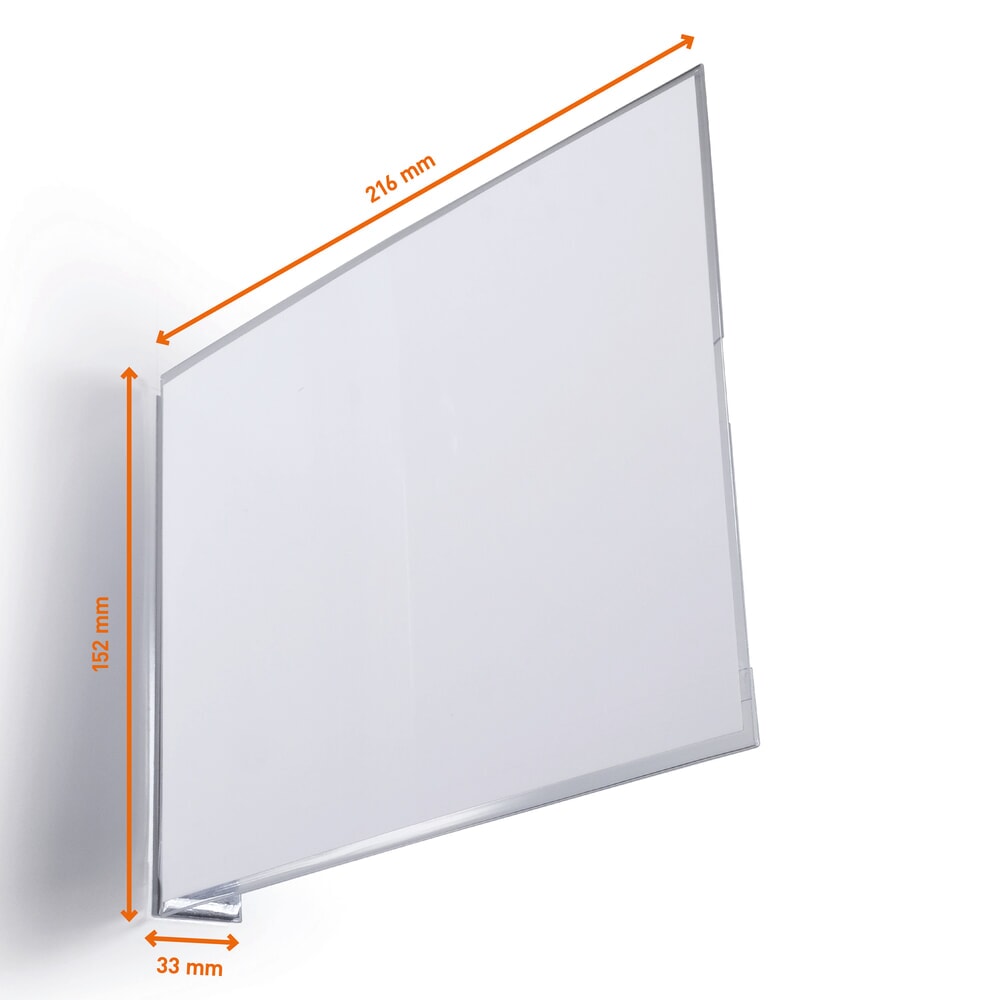 Číslo obrázku produktu 4: DURABLE značení do regálů, magnetický uličkový štítek, A5 na šířku