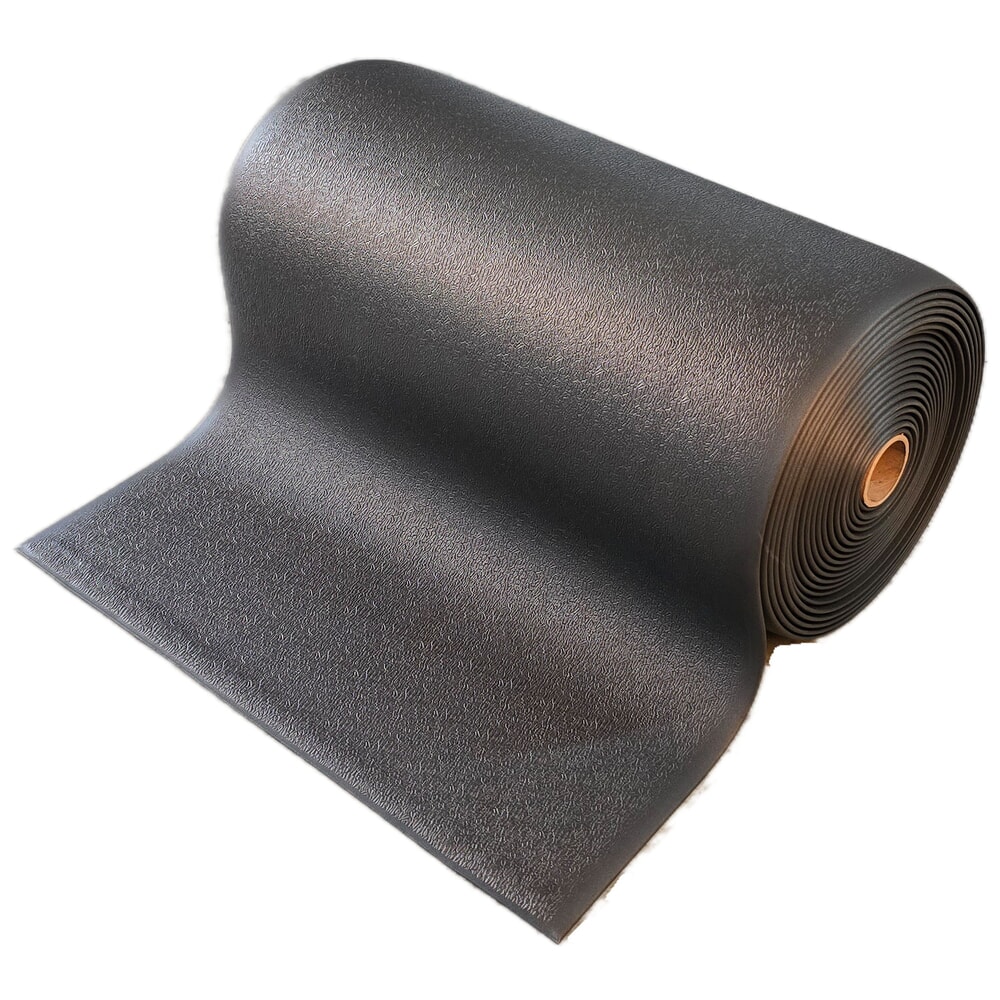 Číslo obrázku produktu 2: Steinbock® protiúnavová rohož Ergo, texturovaná, 1vrstvá, ŠxD 600 mm x 1000 mm, černá