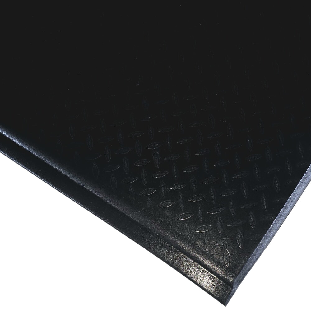 Obrázek produktu: Steinbock® protiúnavová rohož ErgoSoft, károvaný vzor, 2vrstvá, ŠxD 600 mm x 1000 mm, černá