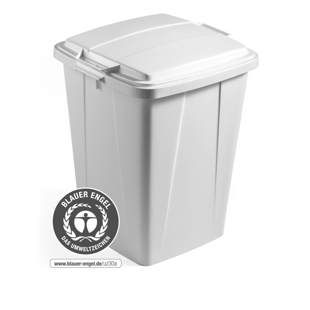 Obrázek produktu: DURABLE vnitřní nádoba na odpad DURABIN® ECO, objem 90 l, s víkem, šedá
