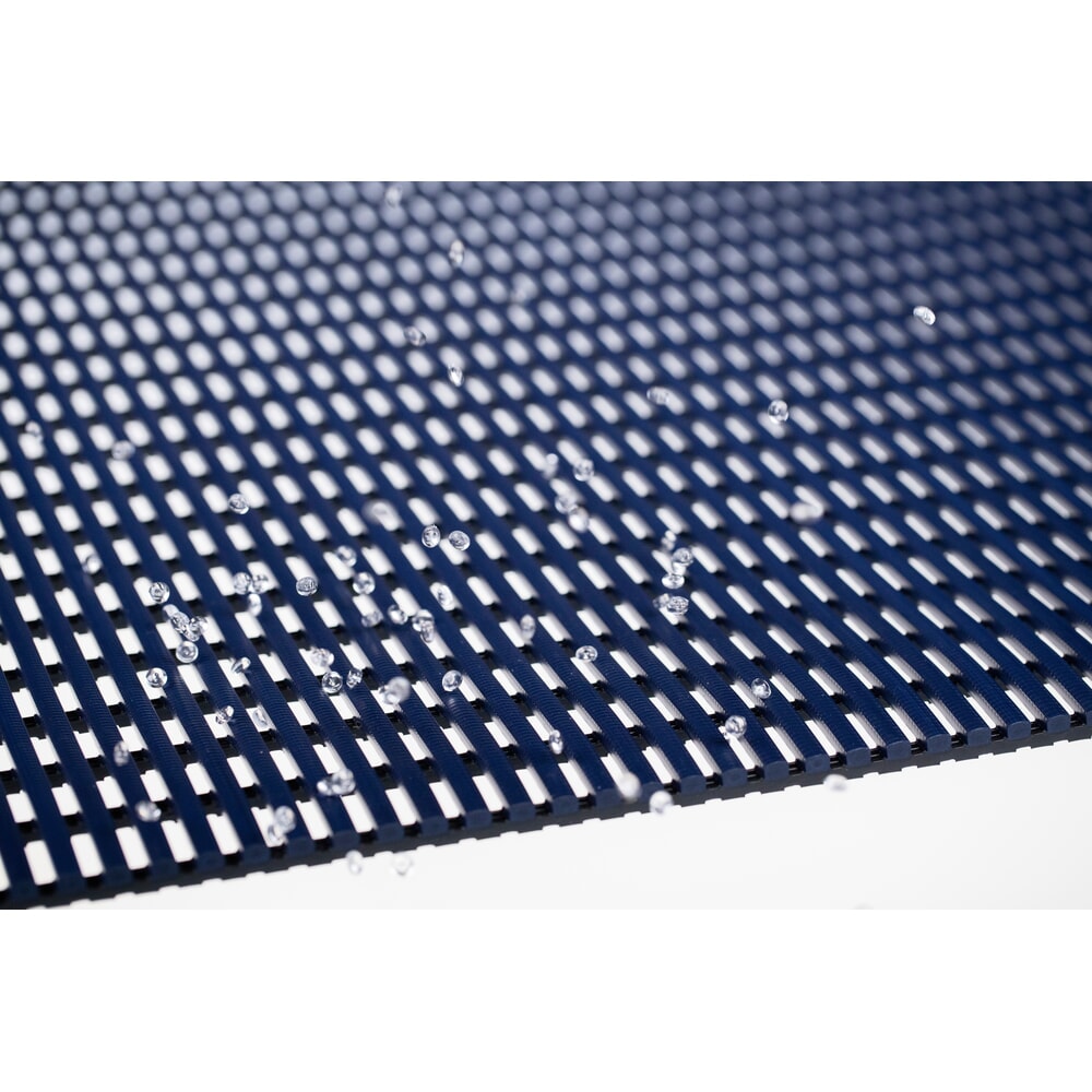 Číslo obrázku produktu 3: Síťová rohož Heronrib 2000 Flex, PVC, řezaná na míru/bm x 500 mm, modrá