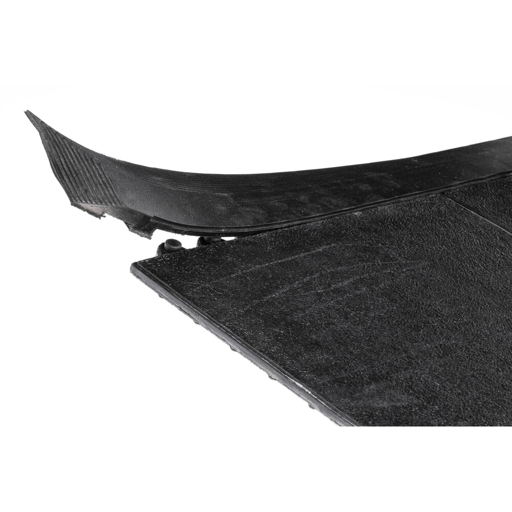 Číslo obrázku produktu 3: Okrajová lišta pro protiúnavovou rohož Yoga Solid Basic, drážka, černá