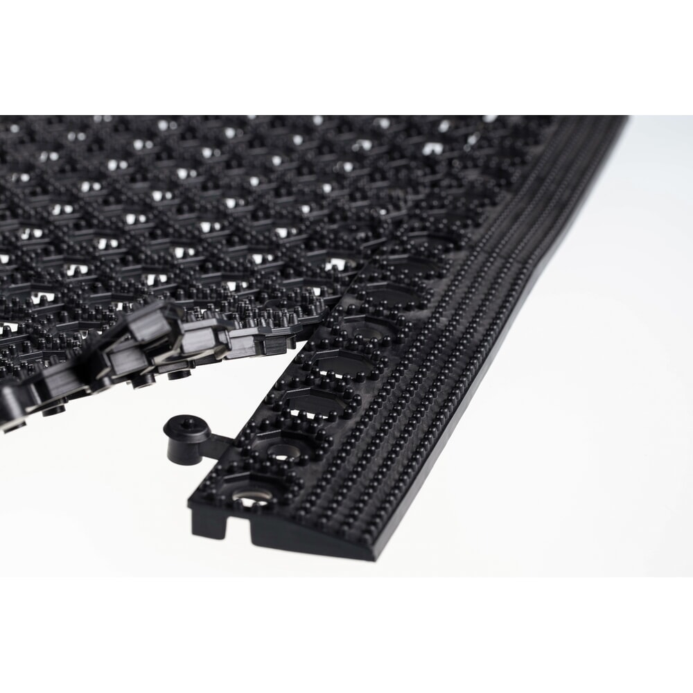 Číslo obrázku produktu 1: Okrajová lišta pro protiúnavovou rohož Yoga Grip Ultra, pero, černá