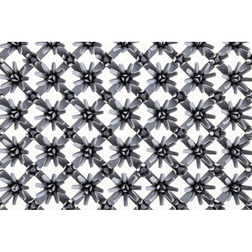 Číslo obrázku produktu 3: Podlahová rohož na hrubé nečistoty, PE, ŠxH 570 x 860 mm, světle šedá