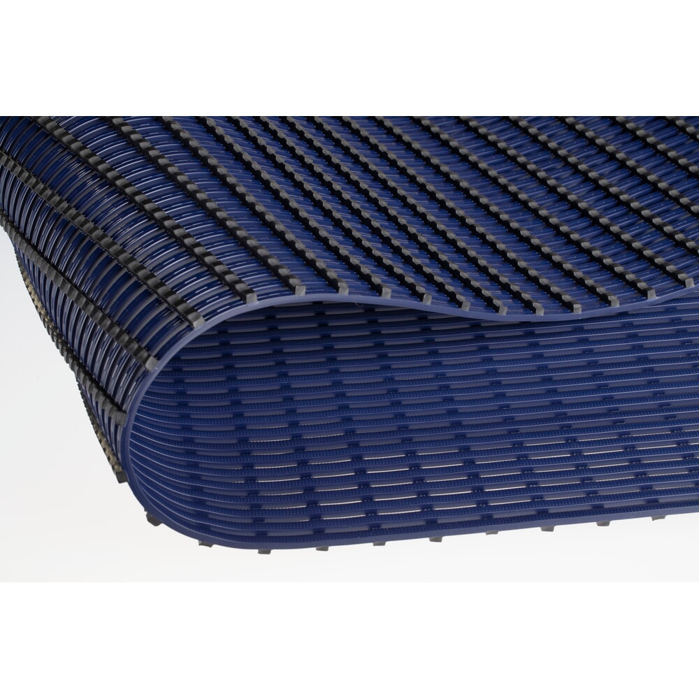 Číslo obrázku produktu 4: Síťová rohož Heronrib 2000 Flex, PVC, řezaná na míru/bm x 500 mm, modrá