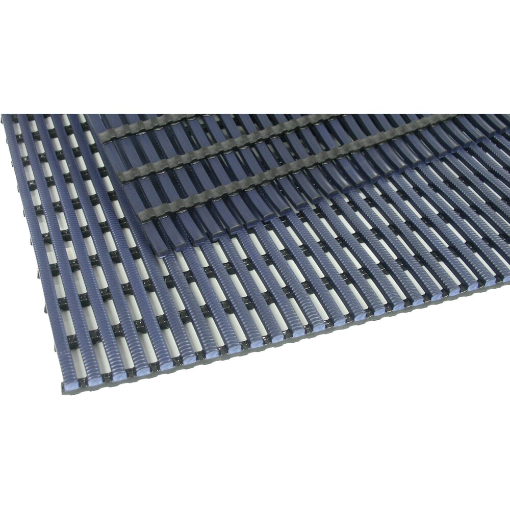 Číslo obrázku produktu 6: Síťová rohož Heronrib 2000 Flex, PVC, řezaná na míru/bm x 500 mm, modrá