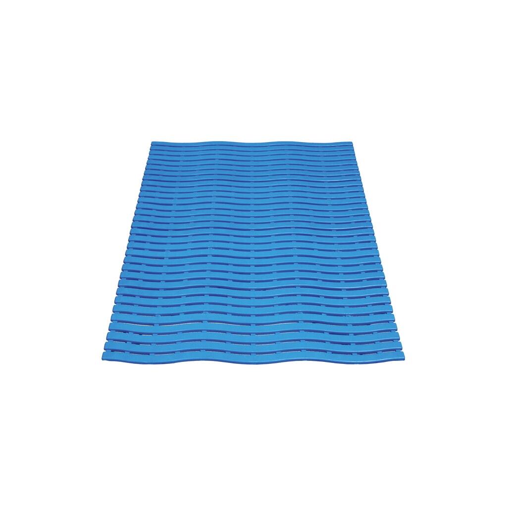 Síťová rohož Yoga Soft Step, PE, samostatná podložka, ŠxH 600 x 900 mm, modrá Číslo obrázku produktu 1: Síťová rohož Yoga Soft Step, PE, samostatná podložka, ŠxH 600 x 900 mm, modrá