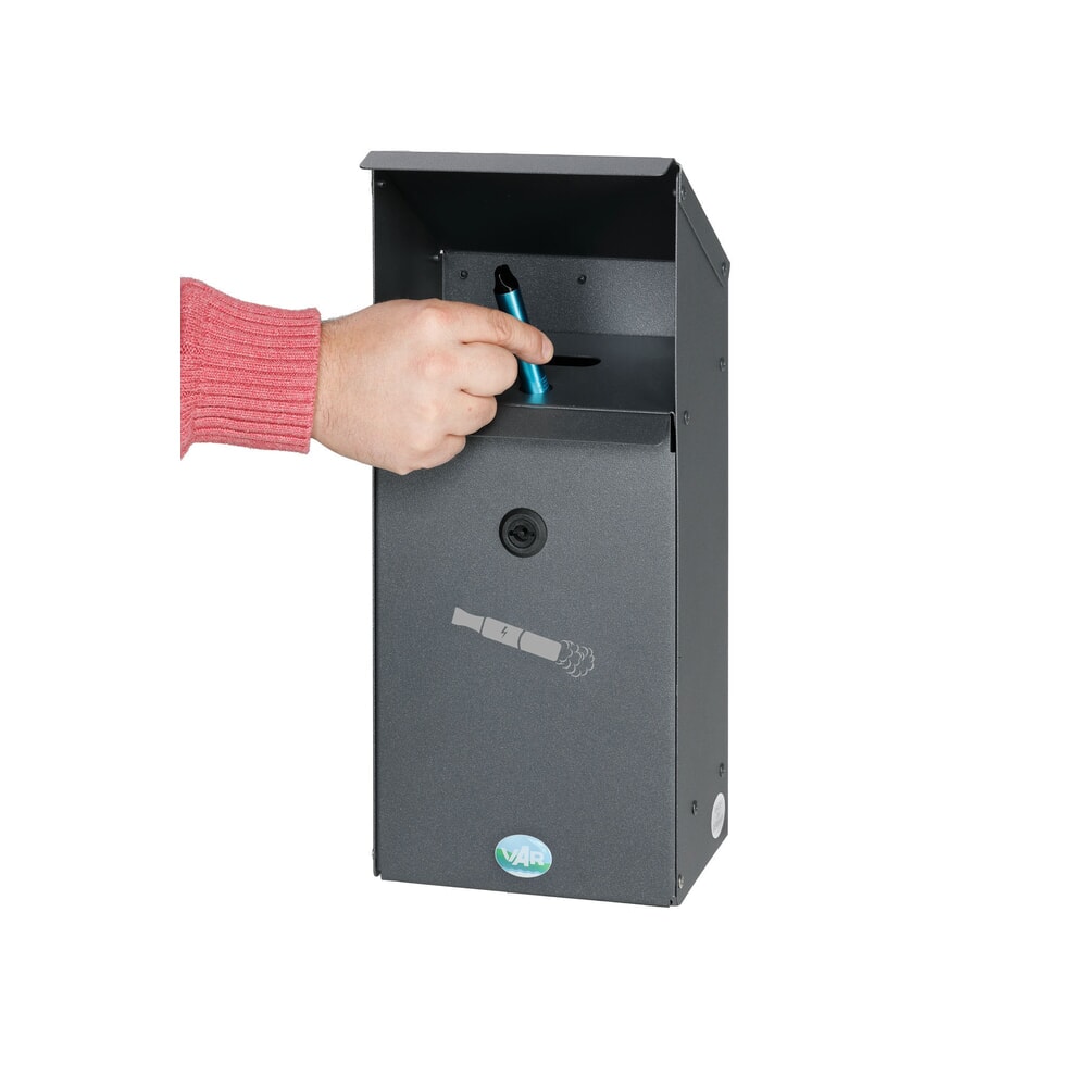 Číslo obrázku produktu 3: VAR® popelník EZS 1, pro likvidaci e-cigaret, nástěnná montáž