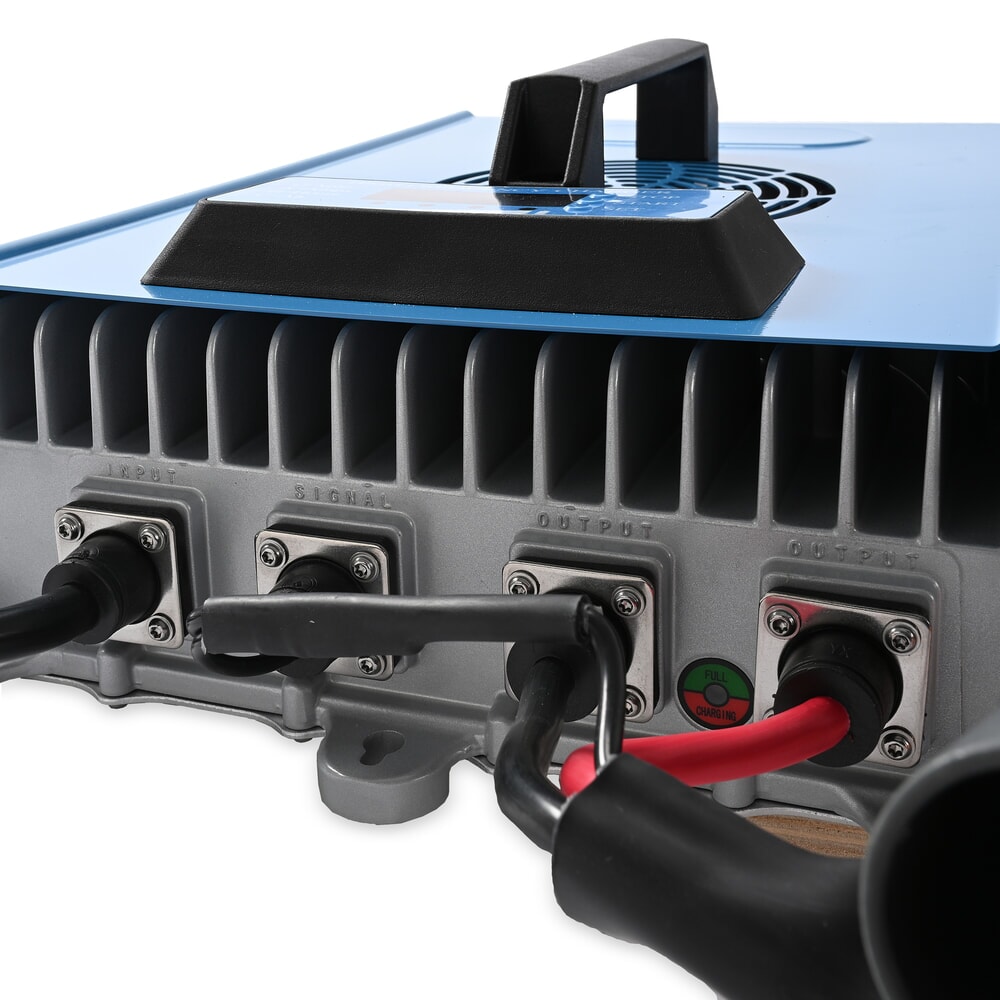 Číslo obrázku produktu 5: Externí nabíječka D400, 80 V, 60 A, CEE červená 32A, 4pinová - 3P+E pro elektrický vysokozdvižný vozík AntOn by Jungheinrich CBH 2.0