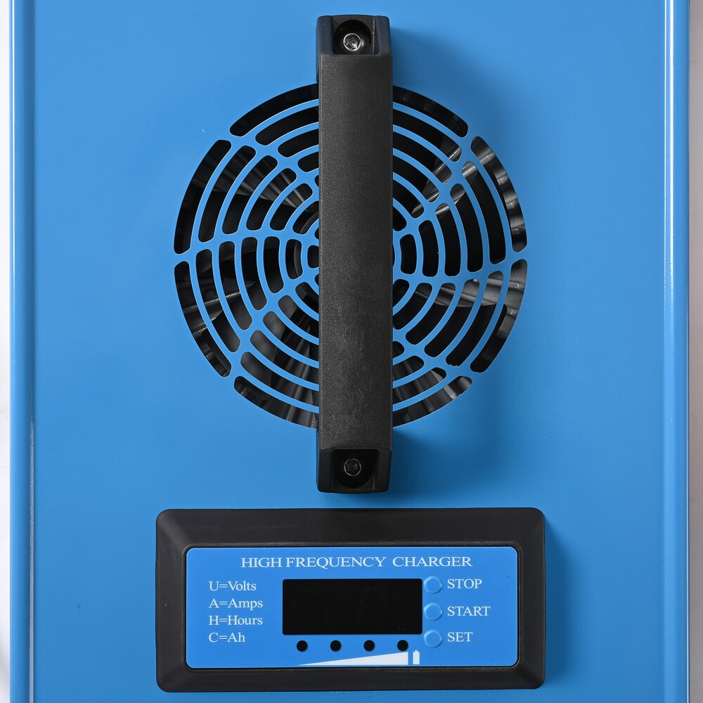 Číslo obrázku produktu 7: Externí nabíječka D400, 80 V, 60 A, CEE červená 32A, 4pinová - 3P+E pro elektrický vysokozdvižný vozík AntOn by Jungheinrich CBH 2.0