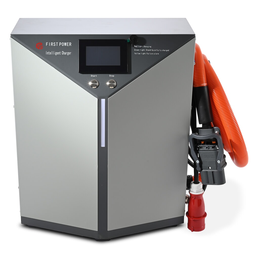 Obrázek produktu: Externí nabíječka D400, 80 V, 100 A, CEE červená 32A, 4pinová - 3P+E pro elektrický vysokozdvižný vozík AntOn by Jungheinrich CBH 2.0