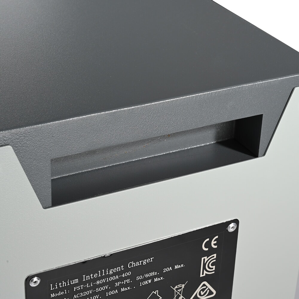 Číslo obrázku produktu 9: Externí nabíječka D400, 80 V, 100 A, CEE červená 32A, 5pinová - 3P+N+E pro elektrický vysokozdvižný vozík AntOn by Jungheinrich CBH 2.0