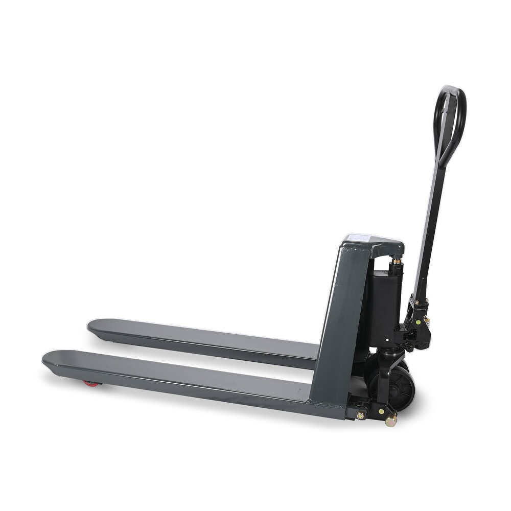 Číslo obrázku produktu 5: Paletový vozík s nůžkovým mechanismem HEMMDAL PTM 1.0 Scissor, nosnost 1000 kg, délka vidlí 1150 mm, polyuretan, jednoduché kolečko