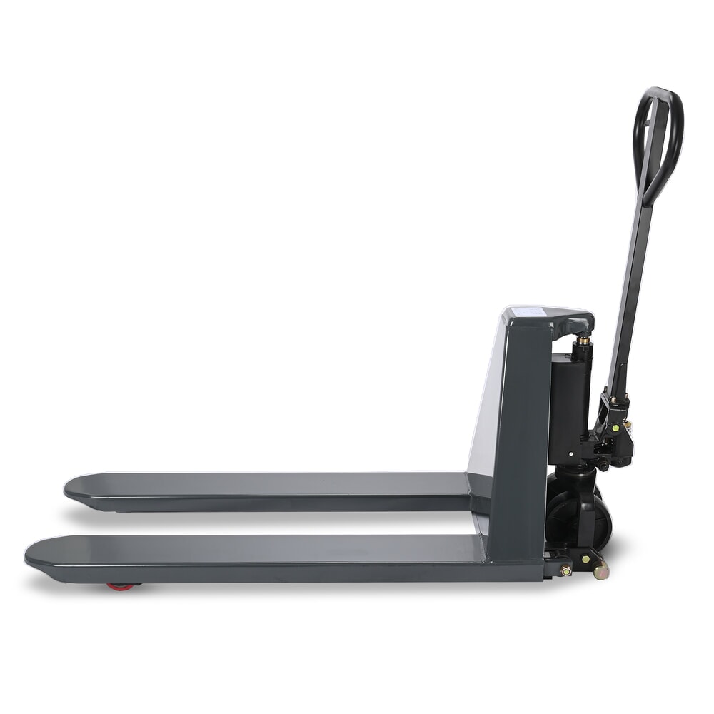 Číslo obrázku produktu 7: Paletový vozík s nůžkovým mechanismem HEMMDAL PTM 1.0 Scissor, nosnost 1000 kg, délka vidlí 1150 mm, polyuretan, jednoduché kolečko