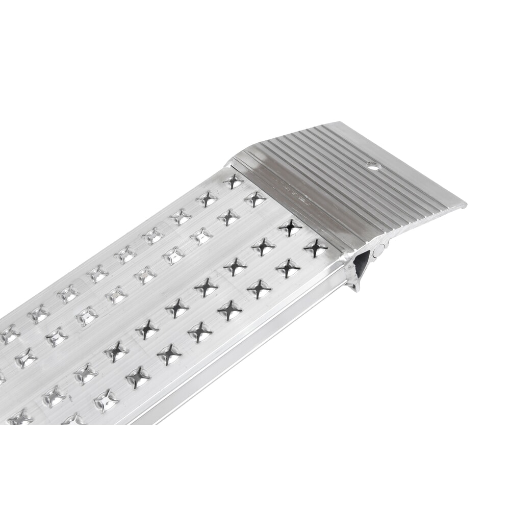 Číslo obrázku produktu 4: Hliníková nájezdová ližina, protiskluzová, nosnost 435 kg/ks, ŠxD 200 x 1500 mm