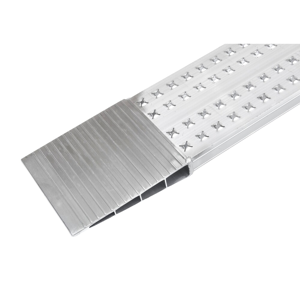 Číslo obrázku produktu 6: Hliníková nájezdová ližina, protiskluzová, nosnost 435 kg/ks, ŠxD 200 x 1500 mm