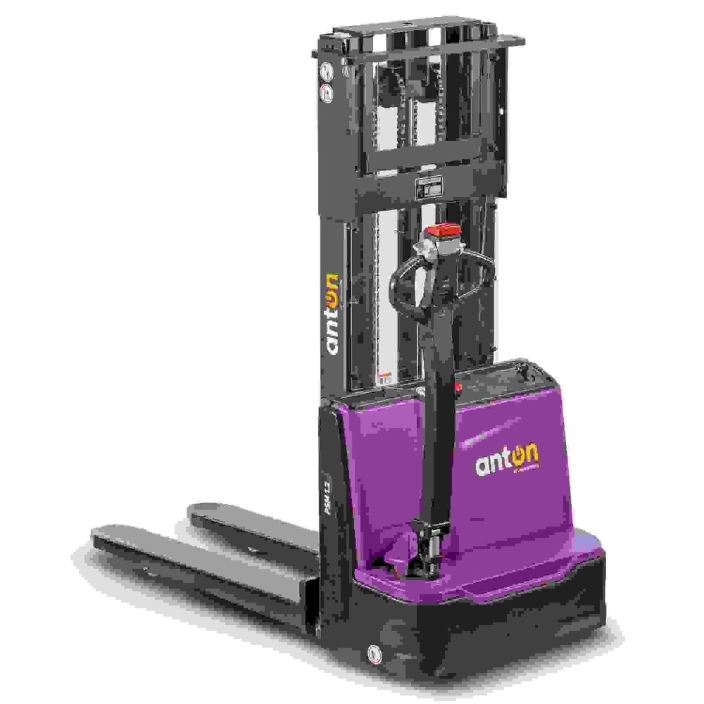 Číslo obrázku produktu 3: AntOn by Jungheinrich elektrický vysokozdvižný vozík PSM 1.2 s dvojitým teleskopickým stožárem, nosnost 1 200 kg, výška zdvihu 2 522 mm