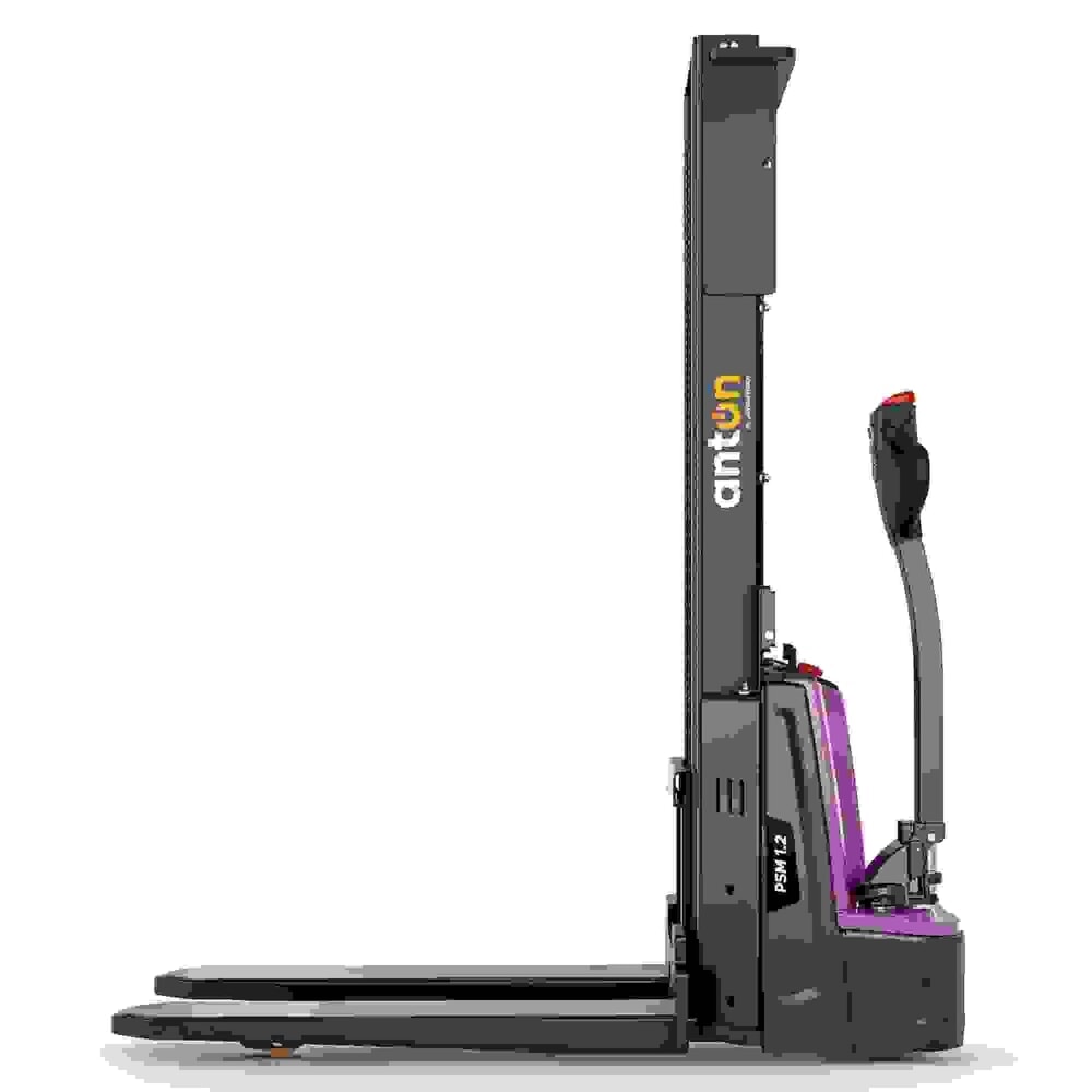 Číslo obrázku produktu 5: AntOn by Jungheinrich elektrický vysokozdvižný vozík PSM 1.2 s dvojitým teleskopickým stožárem, nosnost 1 200 kg, výška zdvihu 2 522 mm