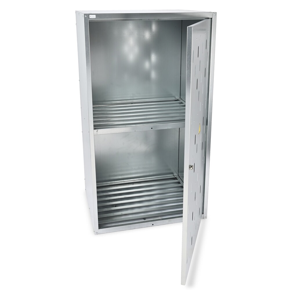 Číslo obrázku produktu 2: Skříň na plynové lahve HEMMDAL, VxŠxH 1 500 × 840 × 690 mm, 1dveřová