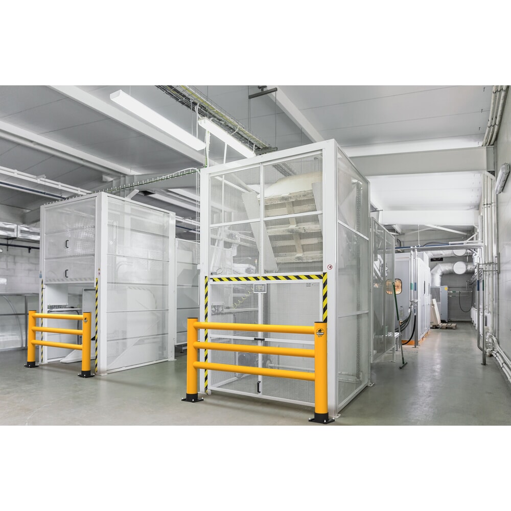 Číslo obrázku produktu 3: Montážní deska pro A.M.P.E.R.E. Nárazové ochranné svodidlo Rack Mammut®, VxŠxH 25 mm × 240 mm × 220 mm