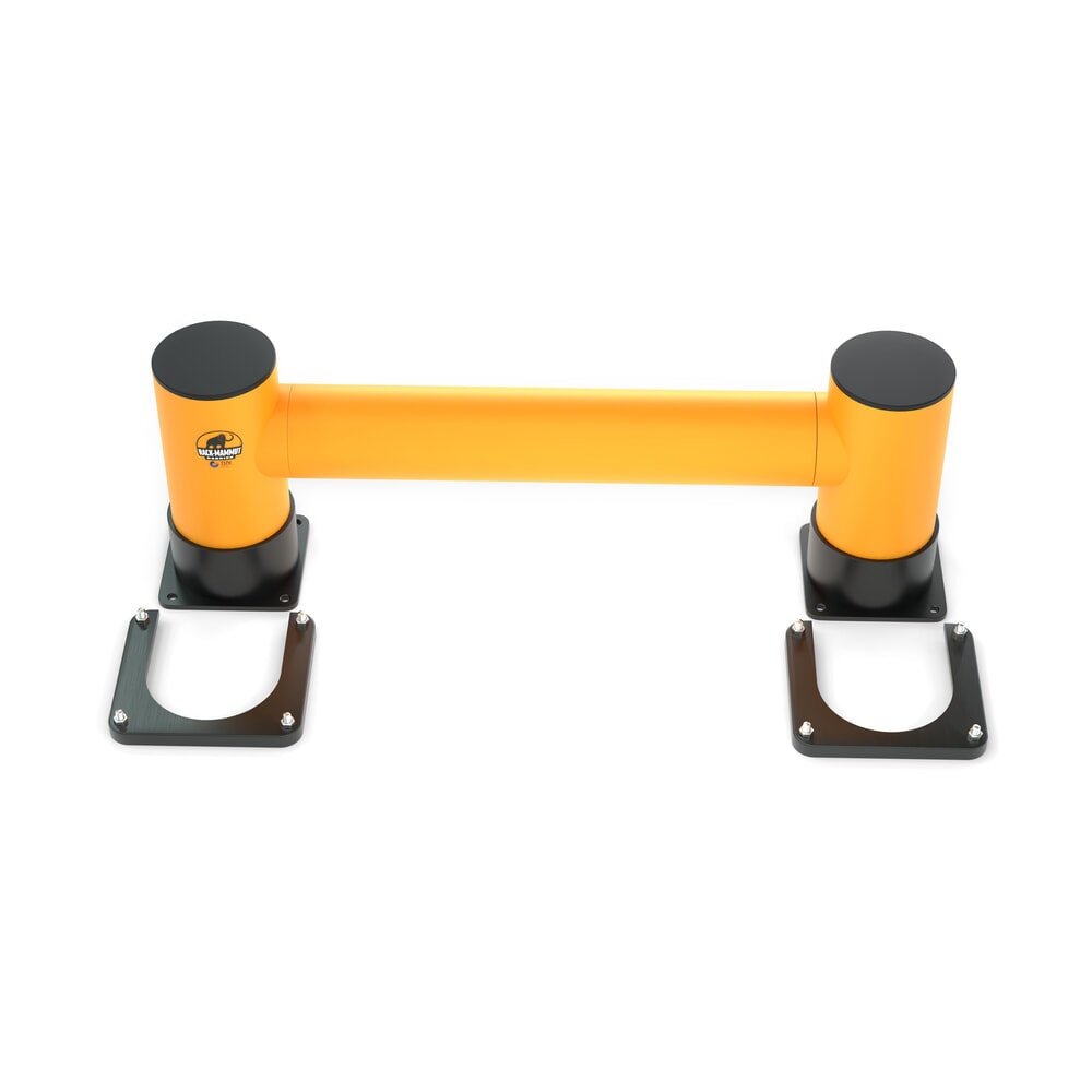Číslo obrázku produktu 4: Montážní deska pro A.M.P.E.R.E. Nárazové ochranné svodidlo Rack Mammut®, VxŠxH 25 mm × 240 mm × 220 mm