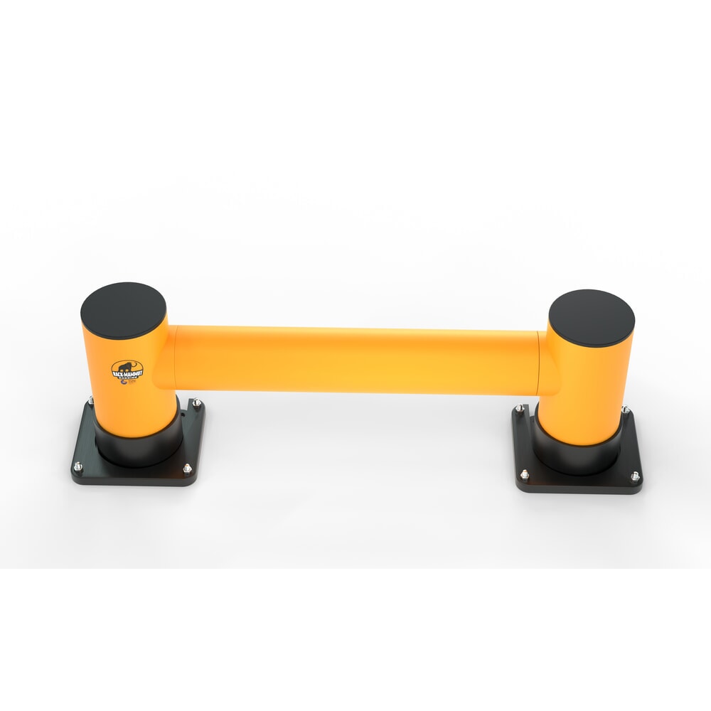 Číslo obrázku produktu 5: Montážní deska pro A.M.P.E.R.E. Nárazové ochranné svodidlo Rack Mammut®, VxŠxH 25 mm × 240 mm × 220 mm