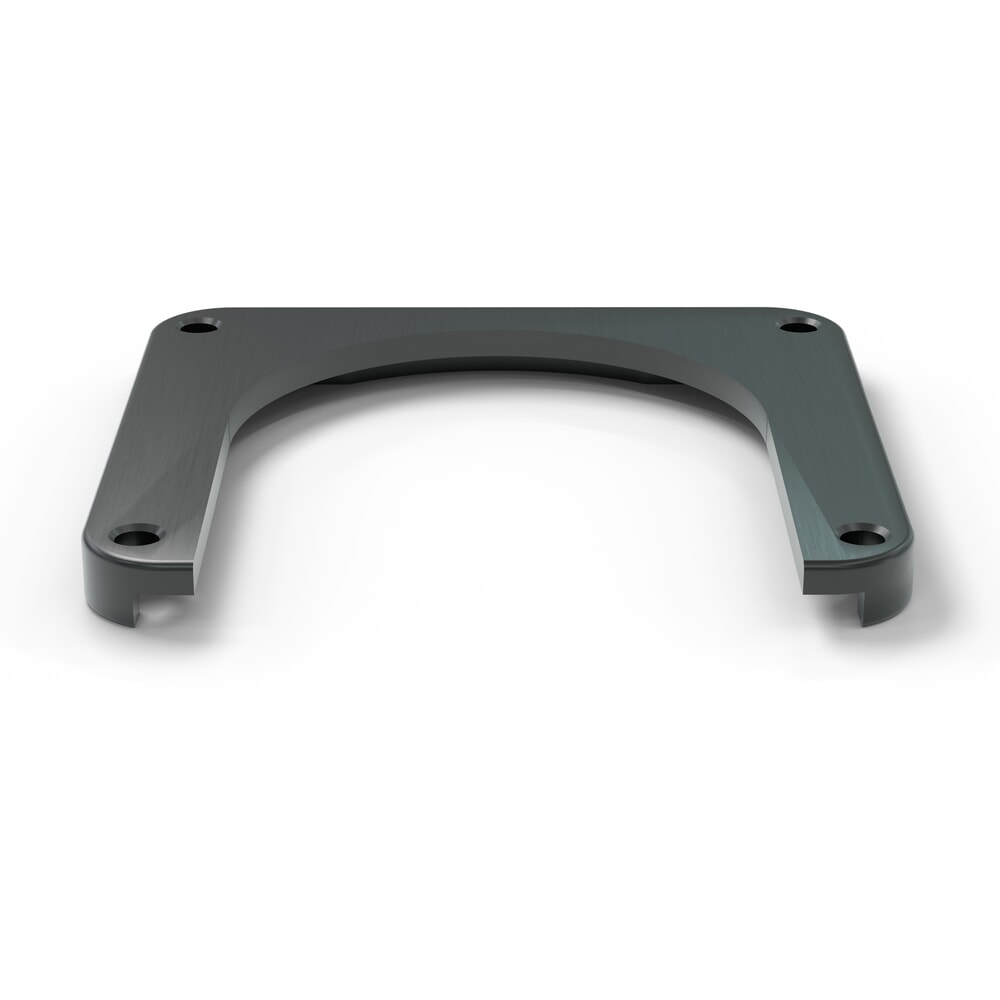 Číslo obrázku produktu 6: Montážní deska pro A.M.P.E.R.E. Nárazové ochranné svodidlo Rack Mammut®, VxŠxH 25 mm × 240 mm × 220 mm
