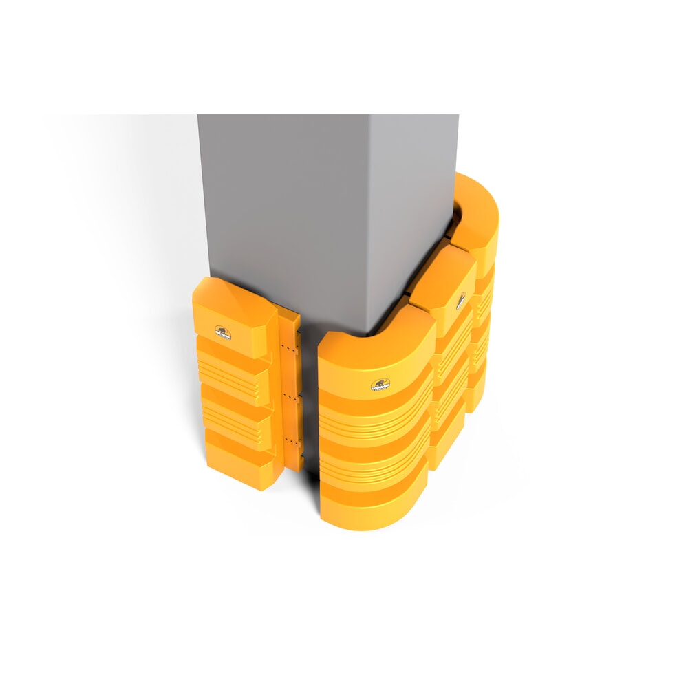 Obrázek produktu: A.M.P.E.R.E. Systém ochrany sloupů proti kolizím Universal Rack Mammut® Supreme, rozšiřitelný, výška 1 100 mm, pro rozměr sloupů 200–250 mm