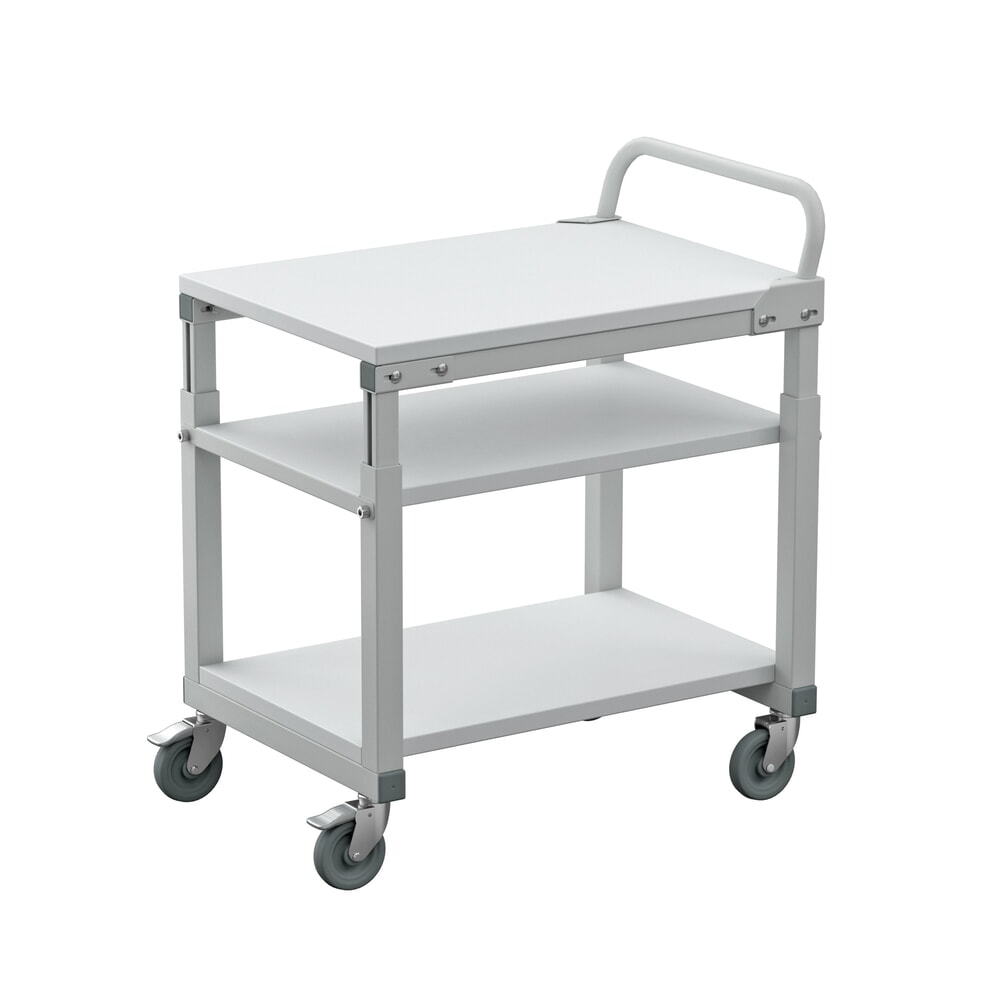 Číslo obrázku produktu 4: Pojízdný stolek, nosnost 150 kg, ŠxH 700 x 500 mm