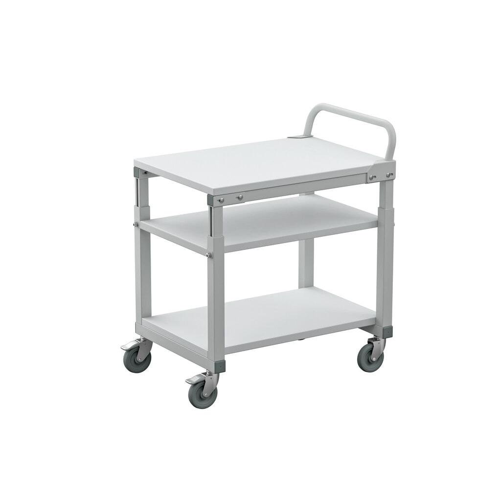Číslo obrázku produktu 3: Spodní police pro pojízdný stolek, ŠxH 1000 x 700 mm, nosnost  40 kg