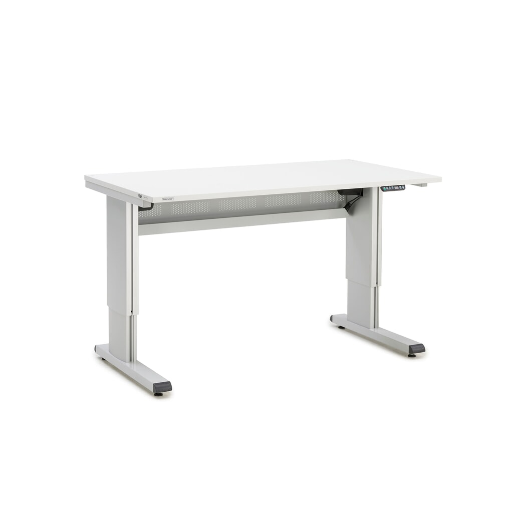 Pracovní stůl TRESTON, typ WB, elektrické výškově nastavitelné provedení, Š×H 1500 × 800 mm Obrázek produktu: Pracovní stůl TRESTON, typ WB, elektrické výškově nastavitelné provedení, Š×H 1500 × 800 mm