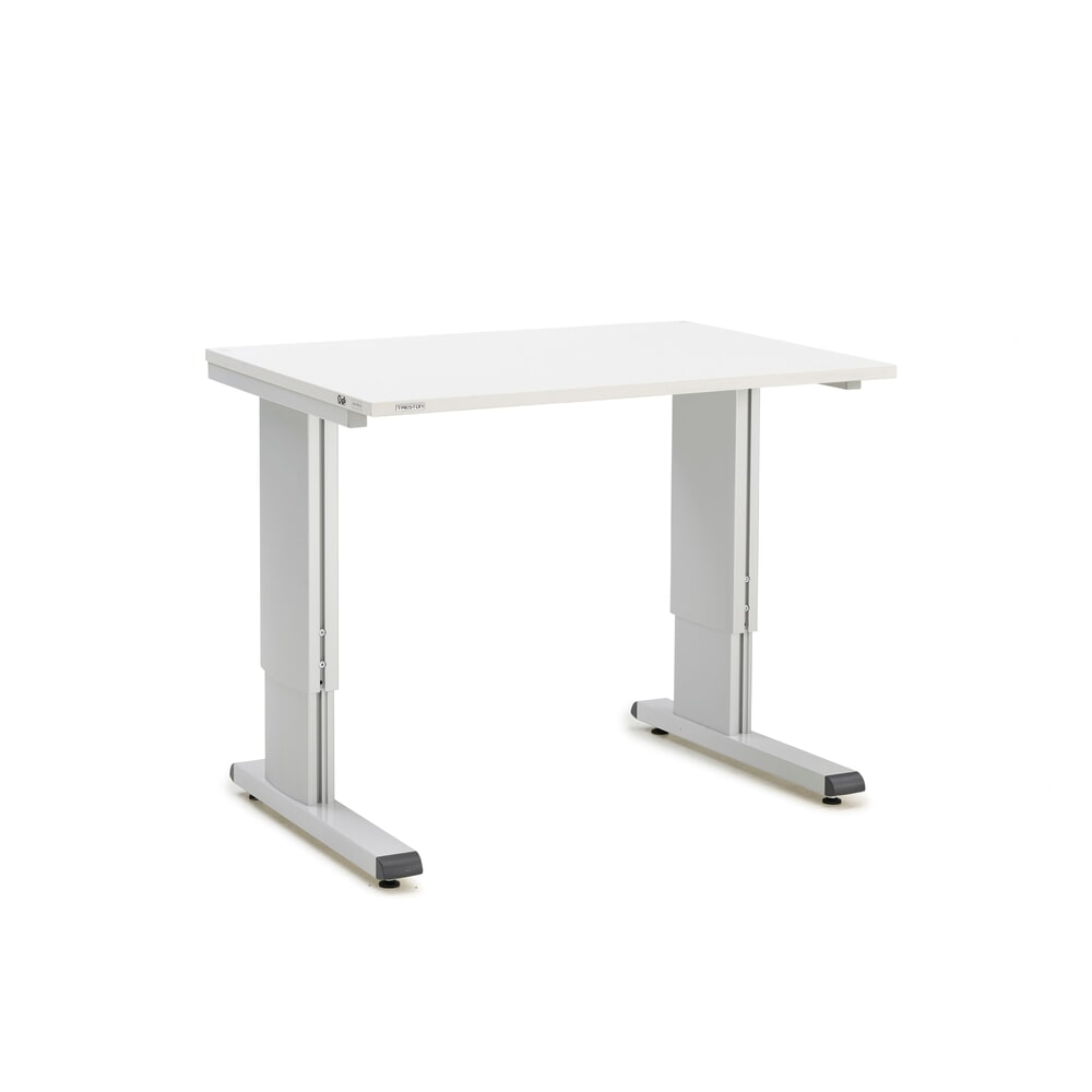 Obrázek produktu: Pracovní stůl TRESTON, typ WB, ručně výškově nastavitelné provedení, Š×H 1073 × 800 mm