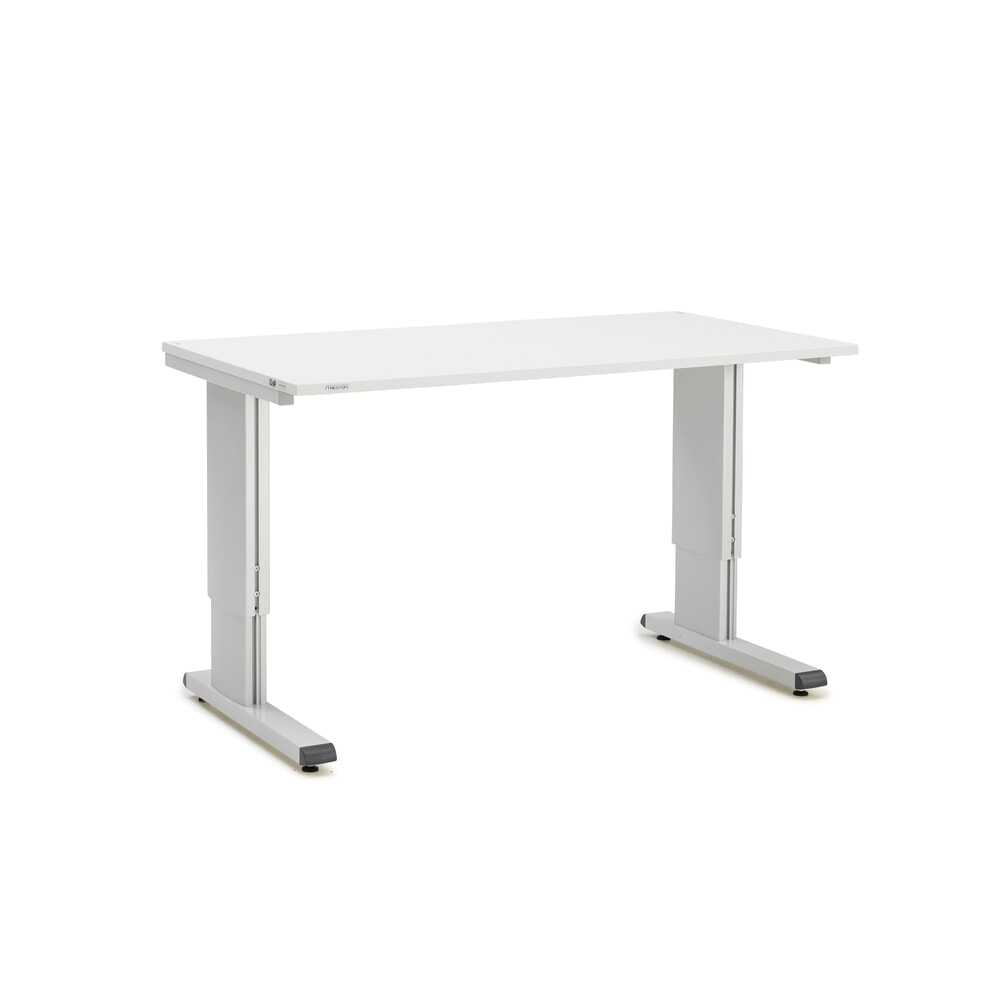 Obrázek produktu: Pracovní stůl TRESTON, typ WB, ručně výškově nastavitelné provedení, Š×H 1500 × 800 mm