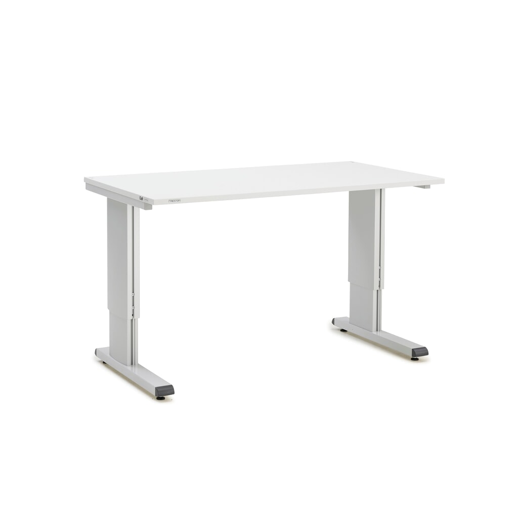 Pracovní stůl TRESTON, typ WB, ručně výškově nastavitelné provedení, Š×H 1500 × 800 mm Obrázek produktu: Pracovní stůl TRESTON, typ WB, ručně výškově nastavitelné provedení, Š×H 1500 × 800 mm