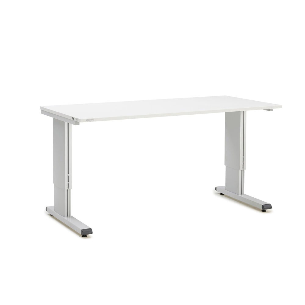 Obrázek produktu: Pracovní stůl TRESTON, typ WB, ručně výškově nastavitelné provedení, Š×H 1800 × 800 mm