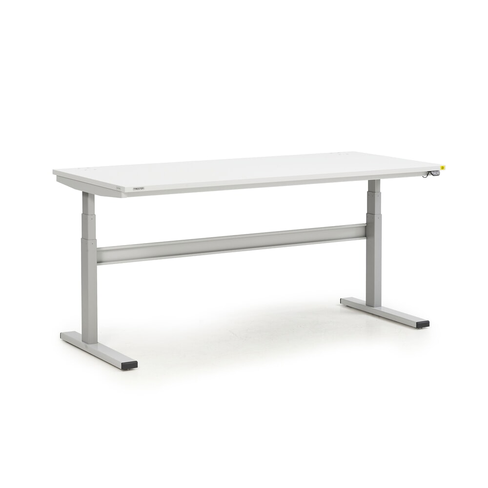 Obrázek produktu: Pracovní stůl TRESTON TED, ESD, elektricky výškově nastavitelný, VxŠxH 630-1270 x 1 800 x 800 mm