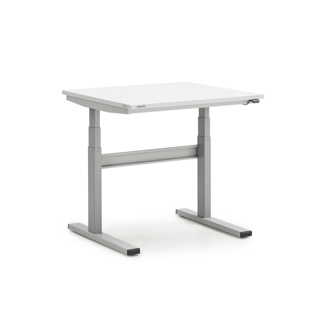 Pracovní stůl TRESTON TED, elektricky výškově nastavitelný, VxŠxH 630-1270 x 900 x 800 mm Číslo obrázku produktu 1: Pracovní stůl TRESTON TED, elektricky výškově nastavitelný, VxŠxH 630-1270 x 900 x 800 mm