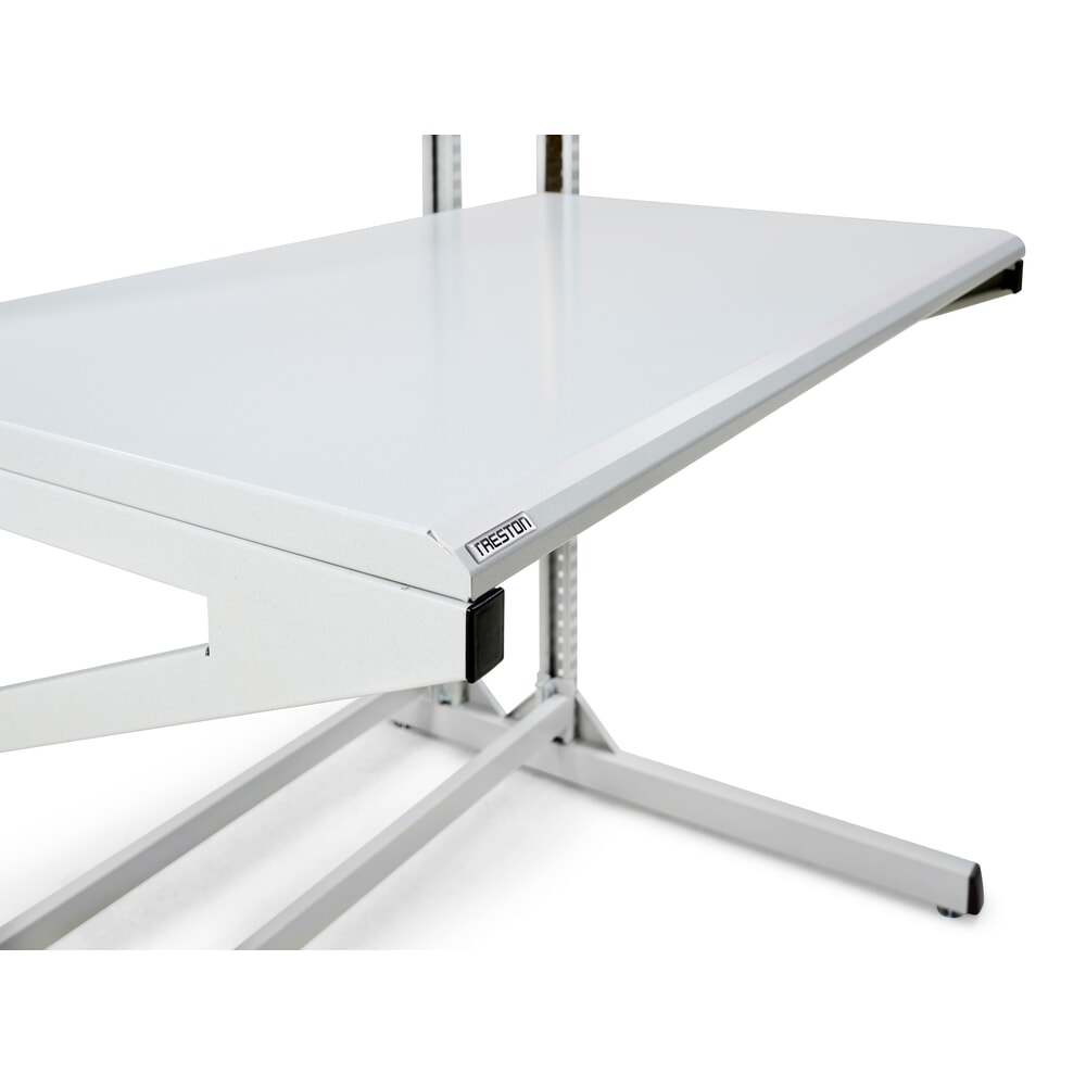 Číslo obrázku produktu 3: Pracovní stůl TRESTON Quick Edge, ručně výškově nastavitelný, Š×H 1150 × 700 mm