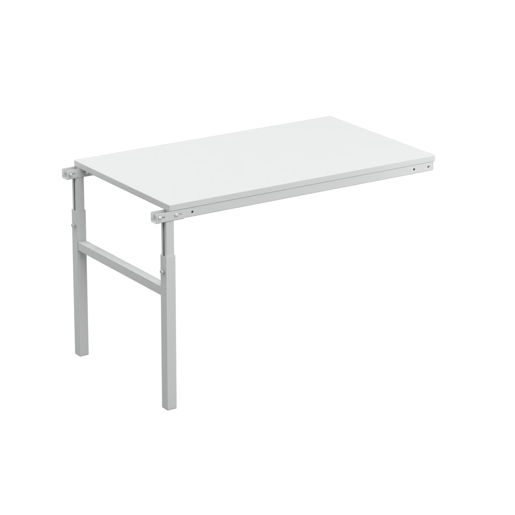 Nástavba stolu pro ideální systém pracoviště, s výškovým nastavením, nosnost 150 kg, ŠxH 1200 x 700 mm Obrázek produktu: Nástavba stolu pro ideální systém pracoviště, s výškovým nastavením, nosnost 150 kg, ŠxH 1200 x 700 mm