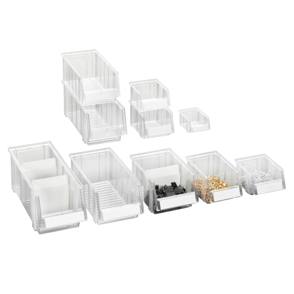 Číslo obrázku produktu 3: Transparentní skladovací boxy TRESTON, VxŠxH 130 x 149 x 250 mm