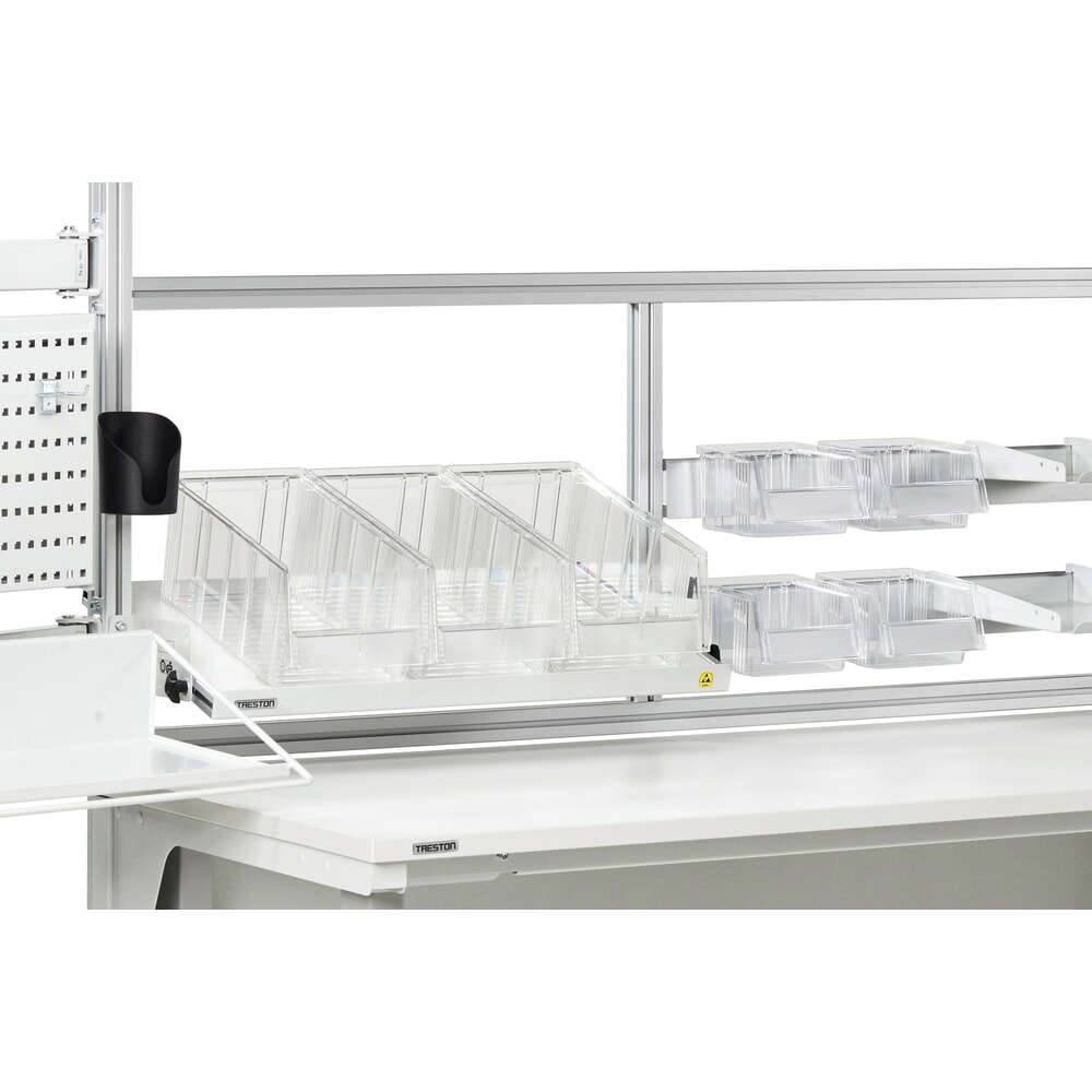 Číslo obrázku produktu 4: Transparentní skladovací boxy TRESTON, VxŠxH 130 x 149 x 250 mm