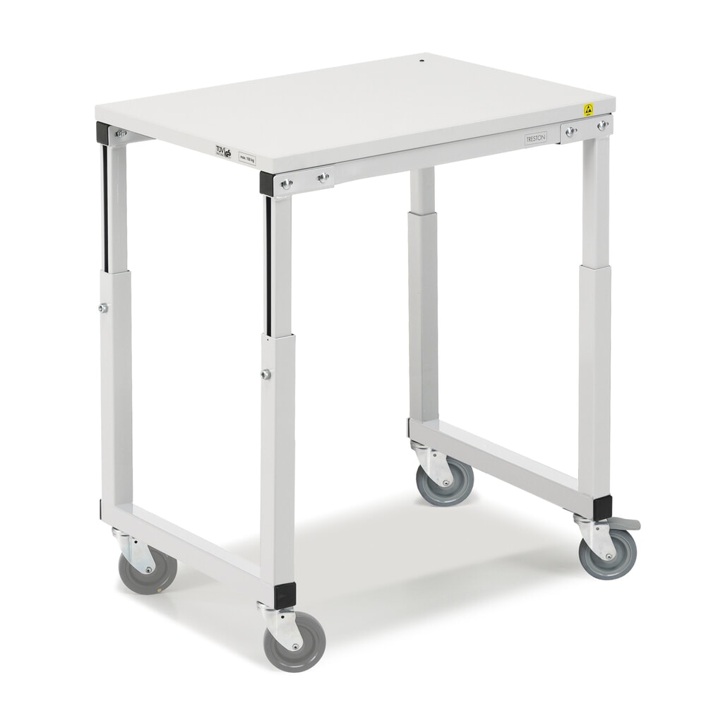 Pojízdný stolek, nosnost 150 kg, ŠxH 700 x 500 mm Obrázek produktu: Pojízdný stolek, nosnost 150 kg, ŠxH 700 x 500 mm