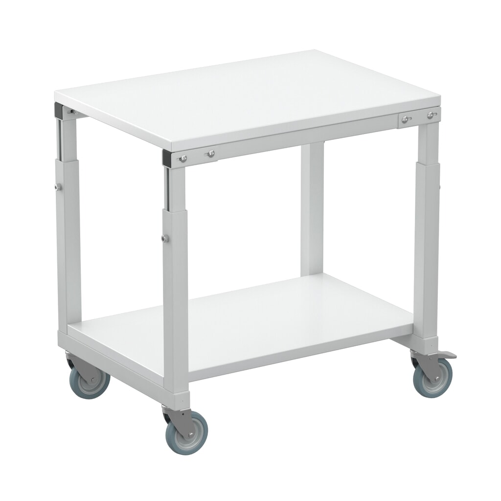 Číslo obrázku produktu 5: Spodní police pro pojízdný stolek, ŠxH 1000 x 700 mm, nosnost  40 kg