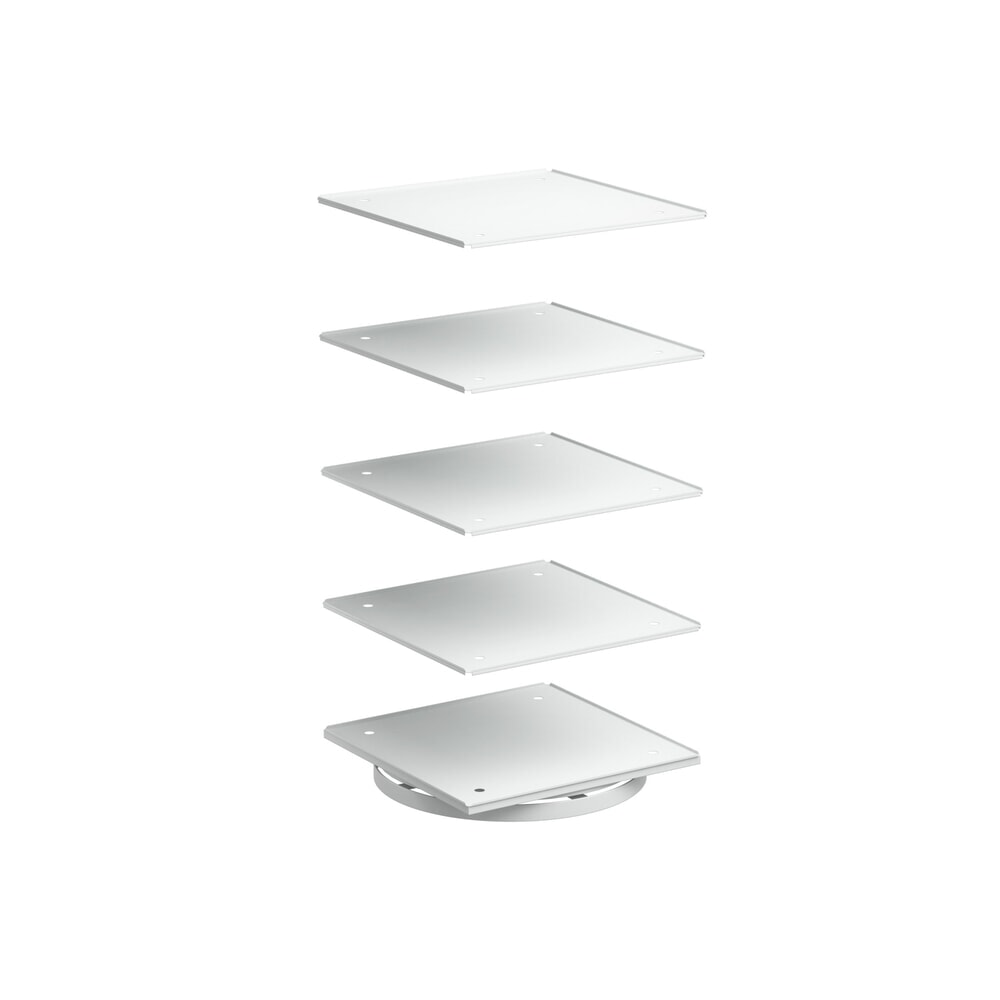 Číslo obrázku produktu 1: Otočný stojan pro zásuvkový zásobník VxŠxH 1680 x 700 x 700 mm
