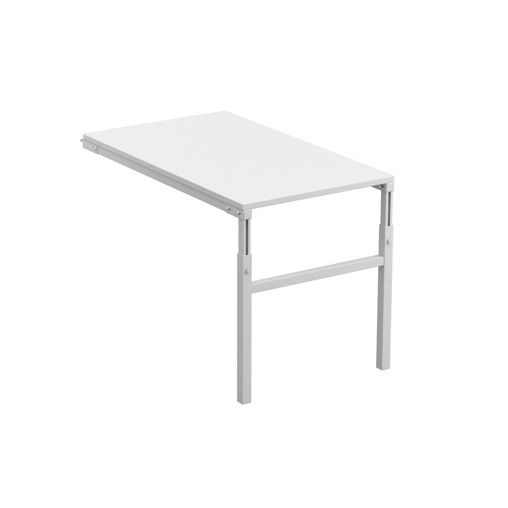 Obrázek produktu: Lomená nástavba stolu pro systém pracoviště, s výškovým nastavením, nosnost 150 kg, ŠxH 1000 x 500 mm