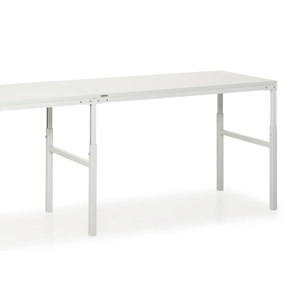 Nástavba stolu pro ideální systém pracoviště, s výškovým nastavením, nosnost 150 kg, ŠxH 1800 x 900 mm Číslo obrázku produktu 3: Nástavba stolu pro ideální systém pracoviště, s výškovým nastavením, nosnost 150 kg, ŠxH 1800 x 900 mm