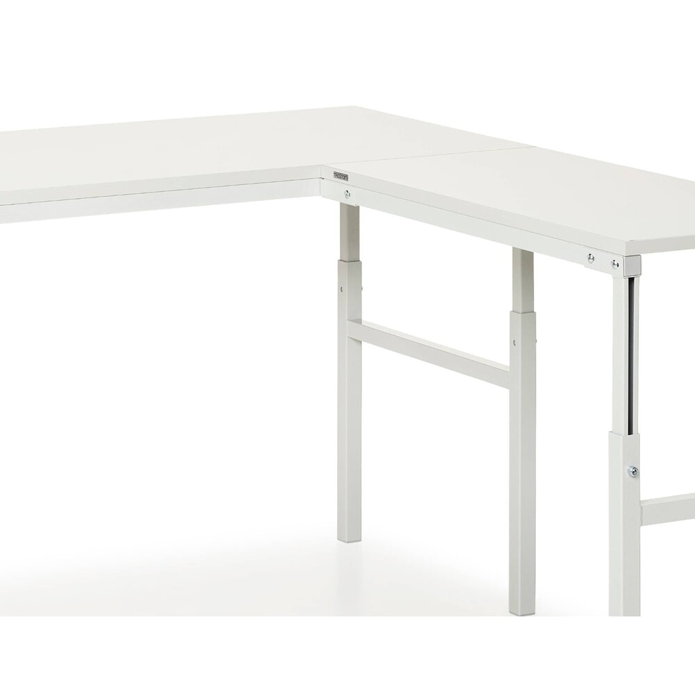 Číslo obrázku produktu 3: Lomená nástavba stolu pro systém pracoviště, s výškovým nastavením, nosnost 150 kg, ŠxH 1200 x 700 mm